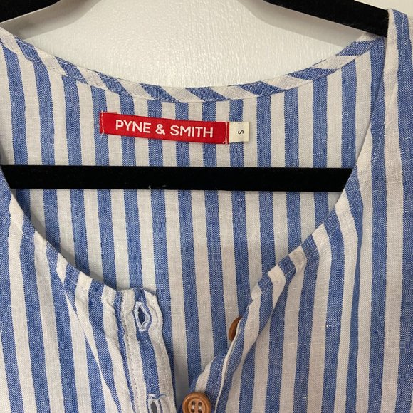 Pyne & Smith Striped Linen Dress - Picture 3 of 4